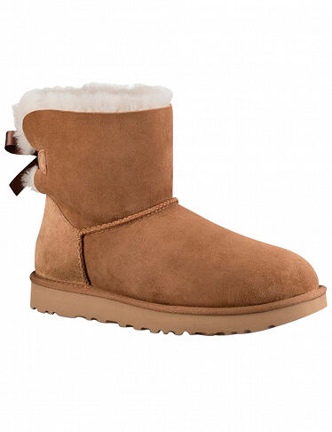 UGG Stiefeletten «Mini Bailey Bow II» von UGG, beige