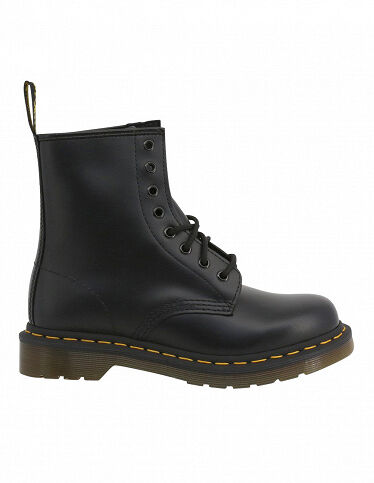 Dr. Martens Damen-Stiefeletten «1460», glatt, schwarz