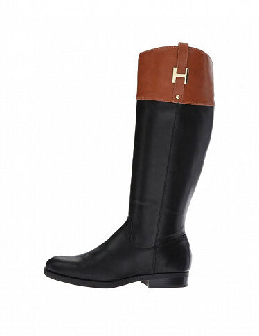 Tommy Hilfiger Damenstiefel «Shyenne», braun/schwarz