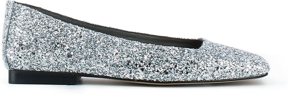 JONAK Ballerinas Domitia Glitter GRAU