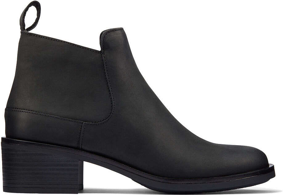 Clarks Stiefeletten Memi Zip, Leder SCHWARZ