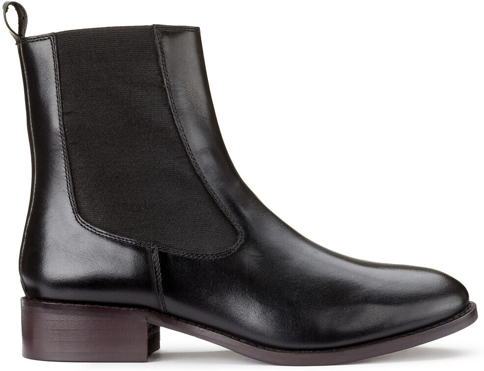 LA REDOUTE COLLECTIONS Chelsea-Boots, Leder SCHWARZ