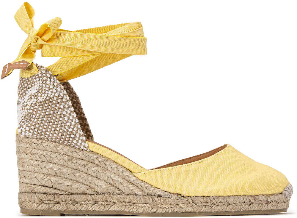 CASTANER Espadrilles CARINA mit Keilsohle, Textil BEIGE