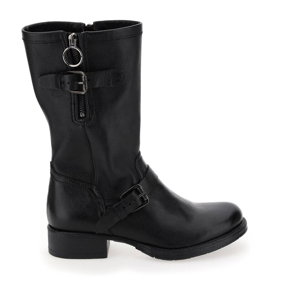 MJUS Stiefel, Leder SCHWARZ