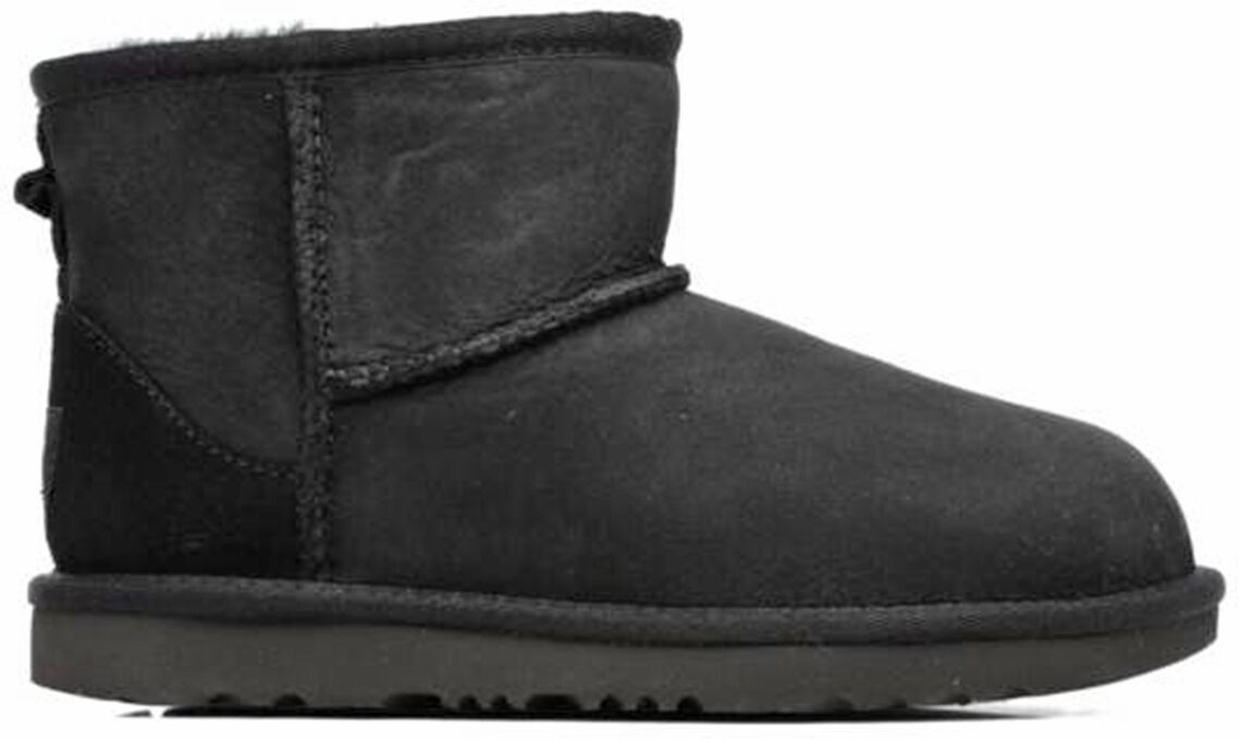 UGG Boots Classic Mini II mit Fellfutter SCHWARZ