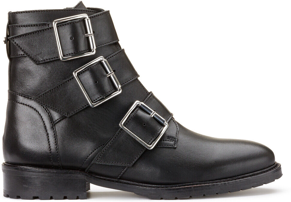 COSMOPARIS Boots Vollini, Leder SCHWARZ