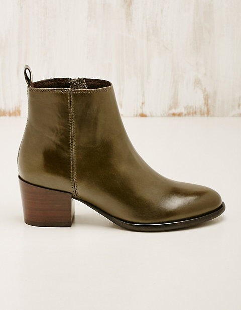 Ten Points Damen Leder-Stiefeletten Iken Boots