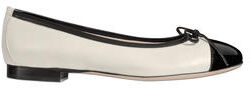 Celestino's Casanova Ballerinas, 39 - Creme/Schwarz