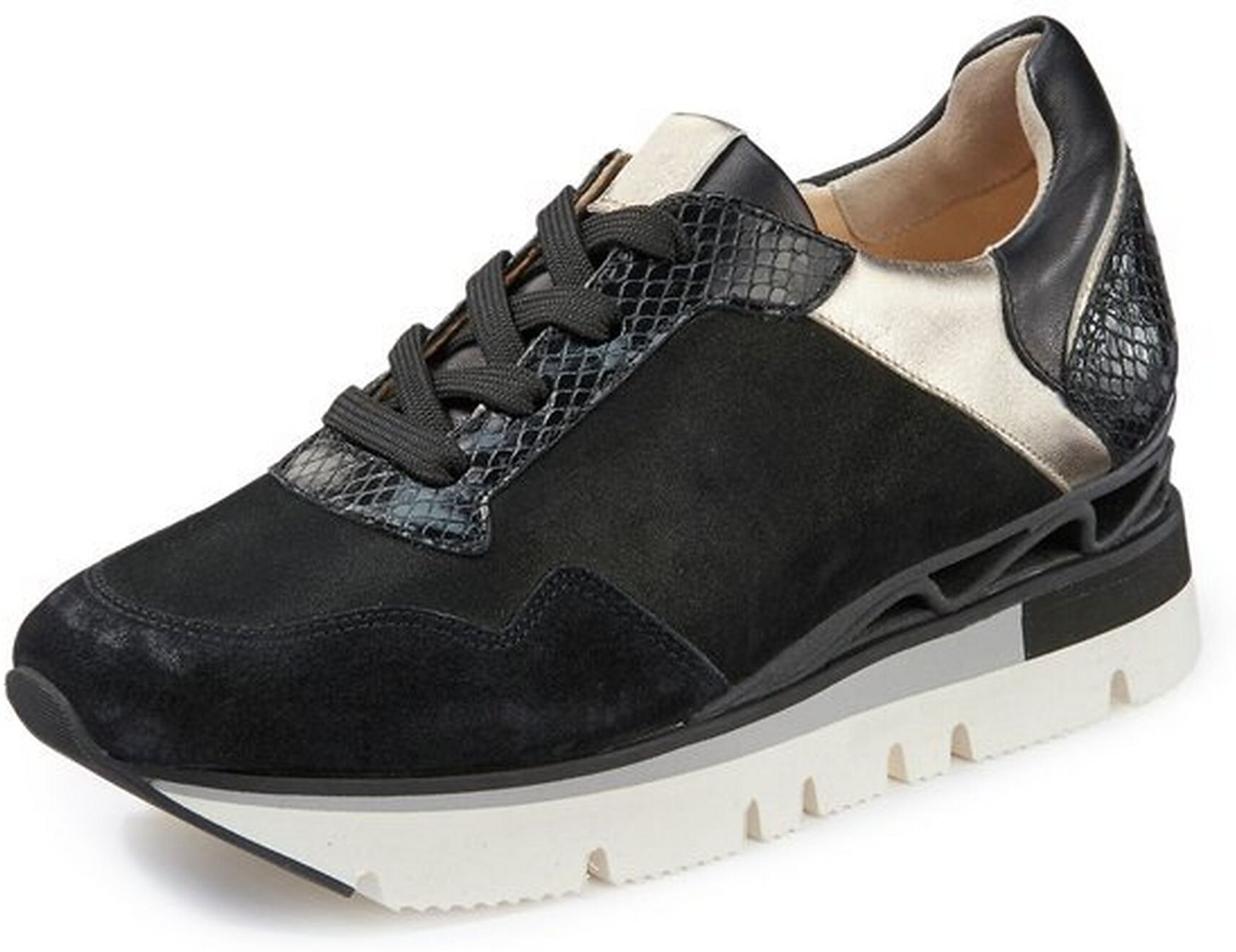 Softwaves Plateau-Sneaker Softwaves schwarz Damen 37