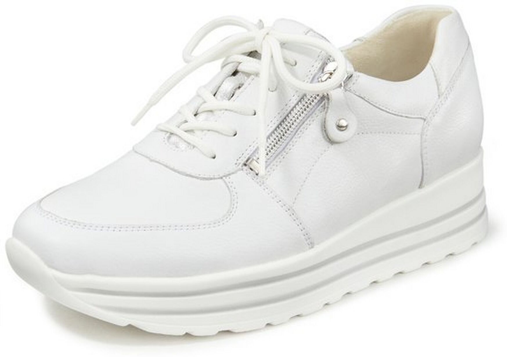 Waldläufer Plateau-Sneaker Lana Waldläufer weiss Damen 39