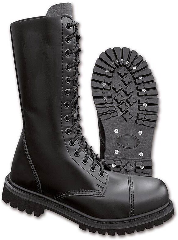 Brandit 14 Eyelet Stiefel 40 Schwarz