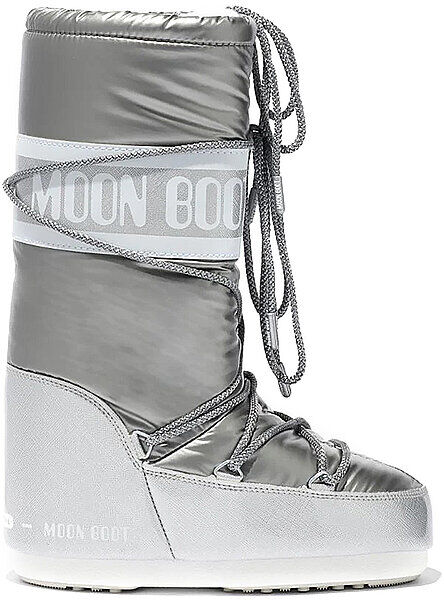 MOON BOOT Damen Schneestiefel Icon Pillow silber   Größe: 35-38   14027100 Auf Lager Damen 35-38