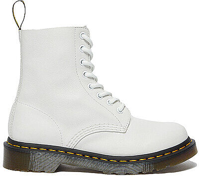 DR. MARTENS Schnürstiefel - Boots Pascal Virginia 1460 mono weiß   Damen   Größe: 38   1460-26802543