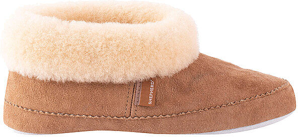 SHEPHERD OF SWEDEN Hausschuhe - Schaffellpantoffeln Emmy Camel   Damen   Größe: 40   924056