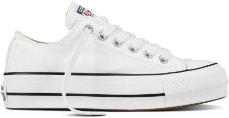 Converse BOTY CONVERSE CHT ALL STAR CANVAS PLATFO - bílá - US6.5