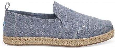 Toms BOTY TOMS DECONSTRUCTED ALPARGATA ROPE W - modrá - US9.5