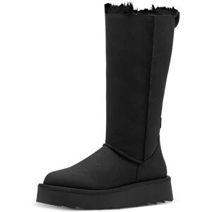 Winterstiefel TAMARIS Gr. 40, Normalschaft, schwarz Damen Schuhe Winterstiefel mit Anziehlasche, 30 cm Schafthöhe