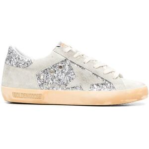 Golden Goose Super-Star Sneakers mit Glitter-Detail - Nude 35/36/37/38 Female