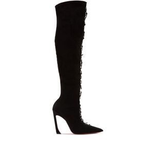 Pīferi Love Me Knot 100mm boots - Schwarz 37/38/39/40/44 Female