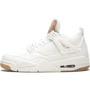 Air Jordan 4 Levi's White - Size: 40.5