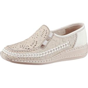 Rieker Sieh an! Damen Slipper, creme female 36