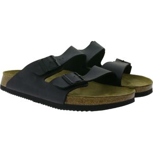 BIRKENSTOCK Arizona Prof Herren Pantoletten Made in Germany normale Weite 1018222 Schwarz - Männlich - Size: 44