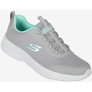 Skechers DYNAMIGHT 2.0 SOCIAL ORBIT Damen-Sportschuhe mit elastischen Schnürsenkeln Sportschuhe Damen Grau Größe 37