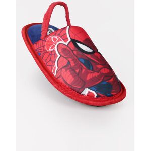 Marvel Spider-Man Kinderhausschuhe mit Gummizug Hausschuhe Junge Rot Größe 26/27