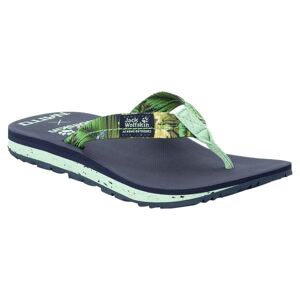 Jack Wolfskin Robuste bequeme Damen Sandale. Farbe: Blau / Größe: 43