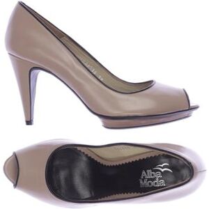 Alba Moda Damen Pumps, beige, Gr. 38