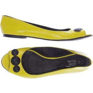 Alba Moda Damen Ballerinas, gelb, Gr. 41