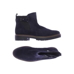 Marco Tozzi Damen Stiefelette, marineblau, Gr. 40