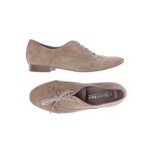 Marco Tozzi Damen Halbschuh, beige, Gr. 38