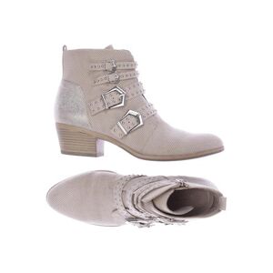 Marco Tozzi Damen Stiefelette, beige, Gr. 41