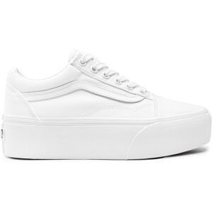 Sneakers aus Stoff Vans Old Skool Stacked VN0A7Q5MW001 Weiß 37 female