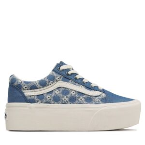 Sneakers aus Stoff Vans Old Skool Stac VN0A7Q5MBLU1 Blau 37 female