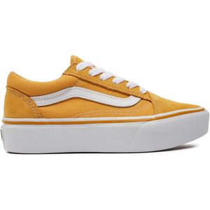 Sneakers aus Stoff Vans Uy Old Skool Platform VN0A3TL3LSV1 Gelb 31_5 unisex