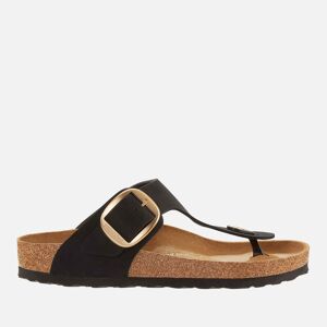 Birkenstock Women's Nubuck Narrow-Fit Leather Toe Sandals - EU 37/UK 4.5