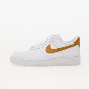Nike W Air Force 1 '07 Next Nature White/ Gold Suede-White - female - Size: 40.5