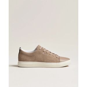 PS Paul Smith Lee Cap Toe Suede Sneaker Taupe