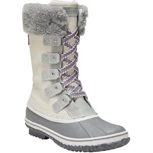 Eddie Bauer Hunt Pac Boots - Leder - Deluxe Damen Weiß Gr. 11