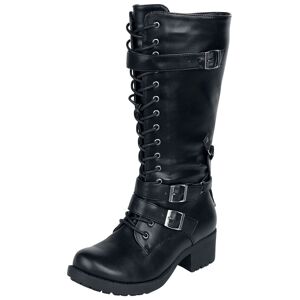 Gothicana by EMP - Gothic Stiefel - There You Go - EU36 bis EU40 - für Damen - Größe EU38 - schwarz - Frauen - female