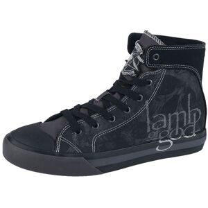 Lamb Of God Sneaker high - EMP Signature Collection - EU37 bis EU38 - Größe EU38 - schwarz  - EMP exklusives Merchandise! - Unisex - unisex