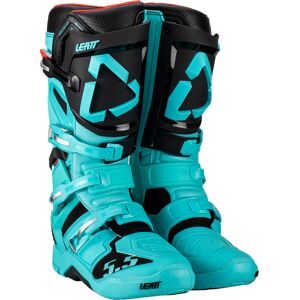 Leatt 5.5 FlexLock S23, Stiefel Türkis/Schwarz US 12 male