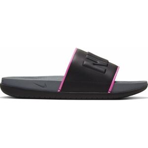 Nike Off Court Icon Clash Slides Dark Grey / Black / Pink 36.5 Damen