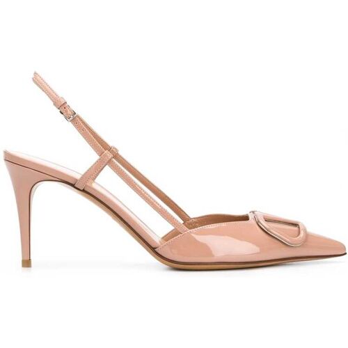 Valentino Garavani Valentino Garavani Pumps mit Logo, 80mm – Nude 36/36.5/37/37.5/38.5/39.5 Female