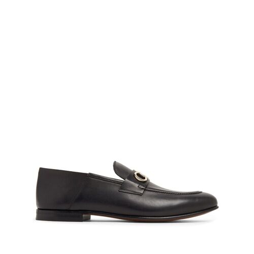 Ferragamo Oxford-Schuhe mit Gancini-Spange – Schwarz 10.5 Unisex
