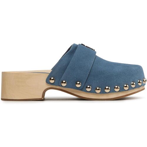 Clogs Tommy Hilfiger Th Clog Suede FW0FW07171 Blau 37 female