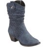 Sheego CITY WALK Westernstiefelette, blau, Gr.40