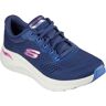 Sneaker SKECHERS "ARCH FIT 2.0-BIG LEAGUE" Gr. 40, blau (navy, rosa) Damen Schuhe Sneaker mit ArchFit-Technologie, Freizeitschuh, Halbschuh, Schnürschuh